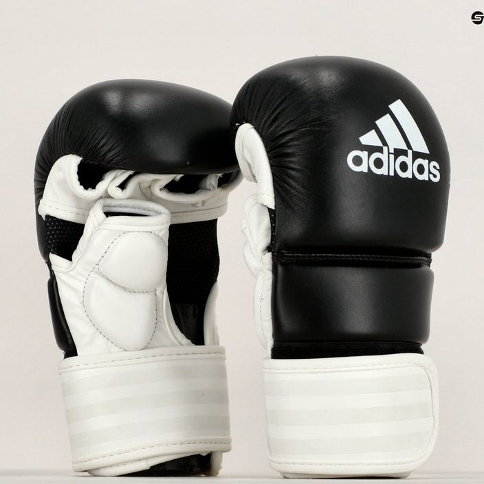 Adidas γάντια πάλης λευκά ADICSG061 7