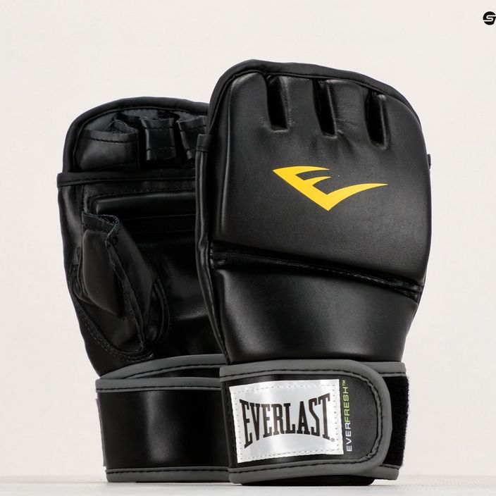 Ανδρικά γάντια grappling με αντίχειρα Everlast MMA Gloves μαύρο EV7562 8