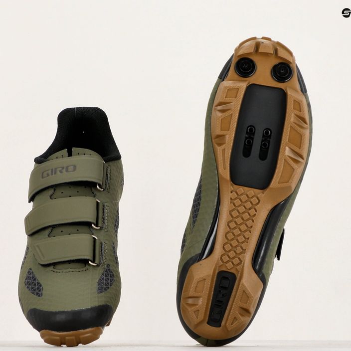 Ανδρικά MTB ποδηλατικά παπούτσια Giro Ranger olive gum 8