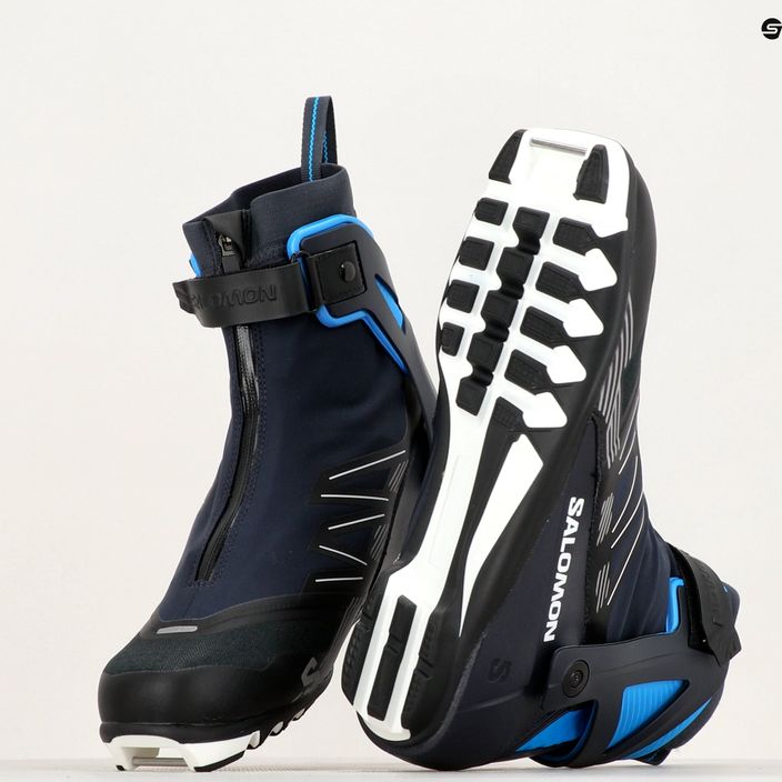 Ανδρικές μπότες cross-country σκι Salomon RS8 Prolink σκούρο σκούρο μπλε/μαύρο/μπλε 12