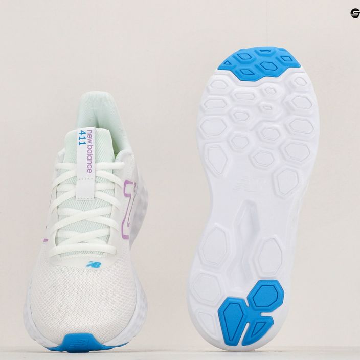 Γυναικεία παπούτσια για τρέξιμο New Balance 411 v3 λευκό 8