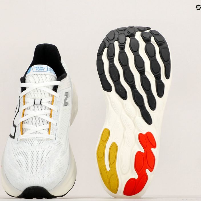 New Balance Fresh Foam X 1080 v13 λευκά ανδρικά παπούτσια για τρέξιμο 8