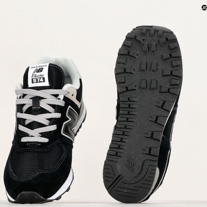 New Balance GC574 μαύρο NBGC574EVB παιδικά παπούτσια 8