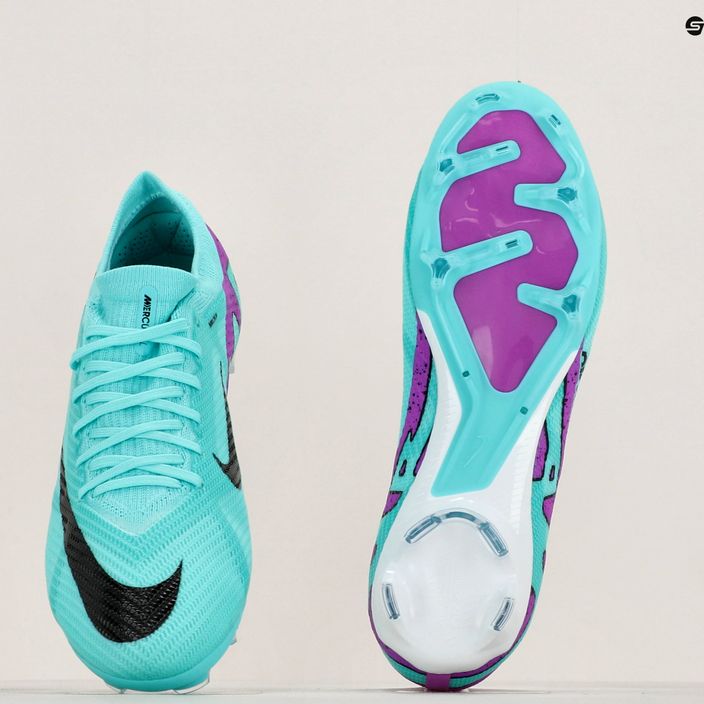 Nike Zoom Mercurial Vapor 15 Pro FG μπότες ποδοσφαίρου hyper turquoise/fuchsia dream/μαύρο 8
