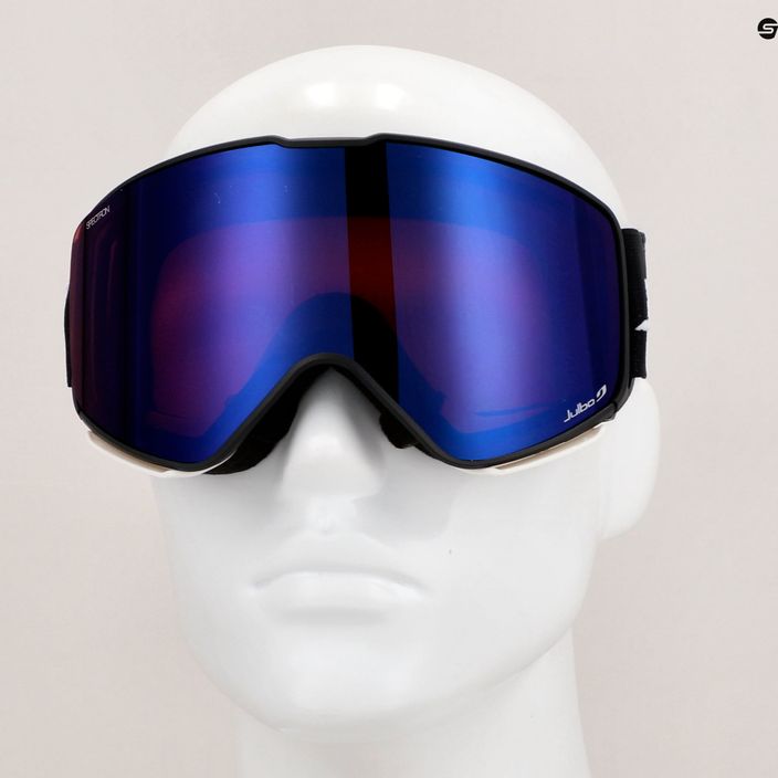 Julbo Quickshift SP γυαλιά σκι μαύρο/κόκκινο/μπλε φλας 6