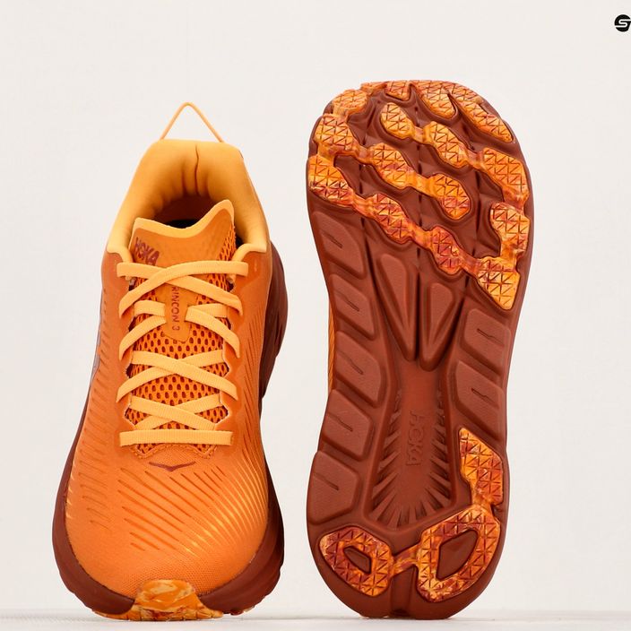 HOKA ανδρικά παπούτσια για τρέξιμο Rincon 3 amber haze/sherbet 8