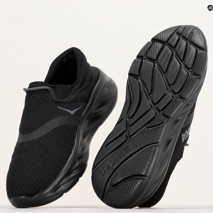 Ανδρικό παπούτσι HOKA Ora Recovery Shoe 2 μαύρο/μαύρο 9