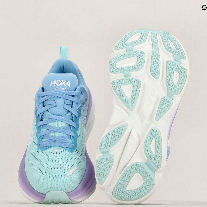 Γυναικεία παπούτσια για τρέξιμο HOKA Bondi 8 airy blue/sunlit ocean 9