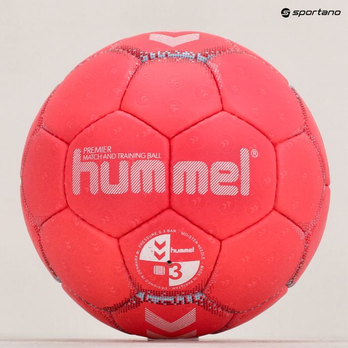 Hummel Premier HB χάντμπολ κόκκινο/μπλε/λευκό μέγεθος 3 5