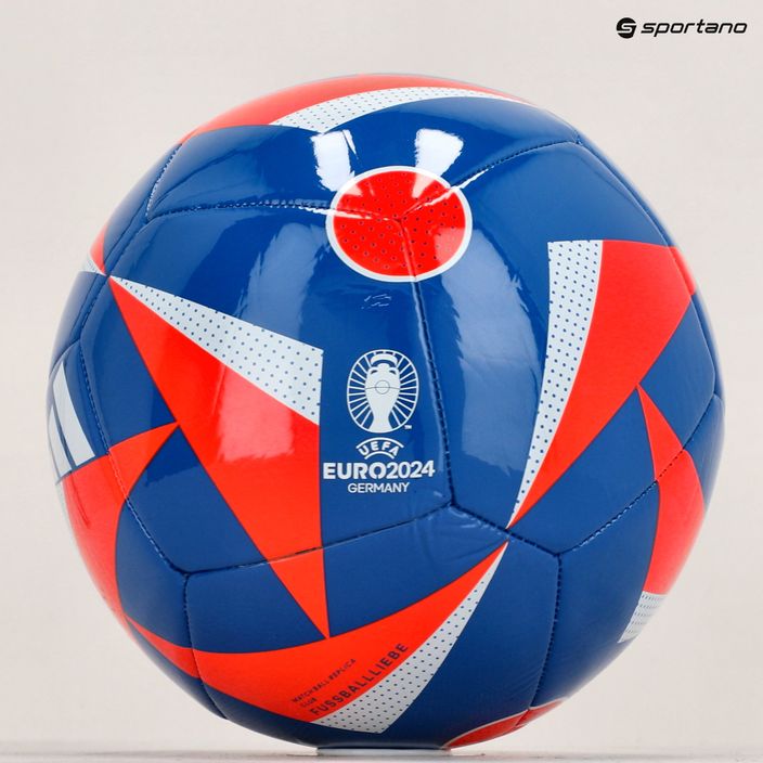 adidas Fussballiebe Club football glow μπλε/ηλιακό κόκκινο/λευκό μέγεθος 4 6