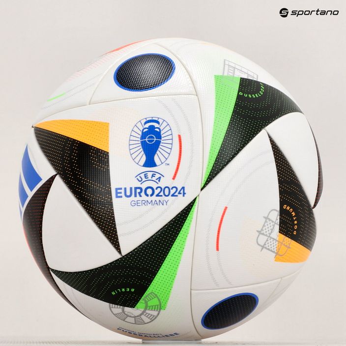 adidas Fussballliebe Competition Euro 2024 λευκό/μαύρο/λαμπερό μπλε μέγεθος 4 ποδοσφαίρου 5