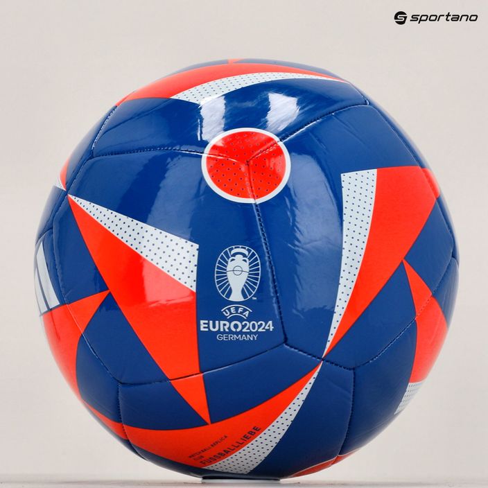 adidas Fussballiebe Club football glow μπλε/ηλιακό κόκκινο/λευκό μέγεθος 5 6