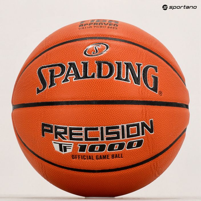 Spalding TF-1000 Precision Logo FIBA μπάσκετ 76965Z μέγεθος 7 5