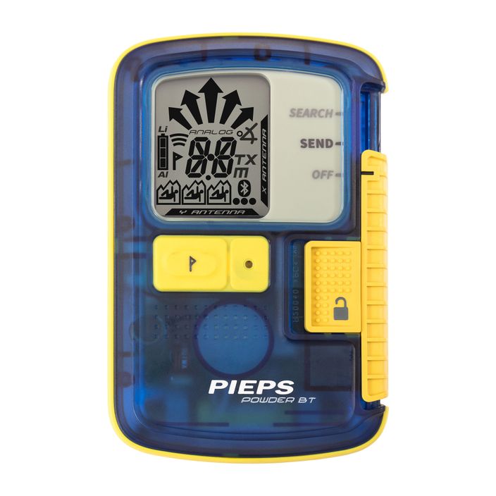 PIEPS Powder BT Beacon ανιχνευτής χιονοστιβάδας κίτρινο-μπλε PP1100010000ALL1 2