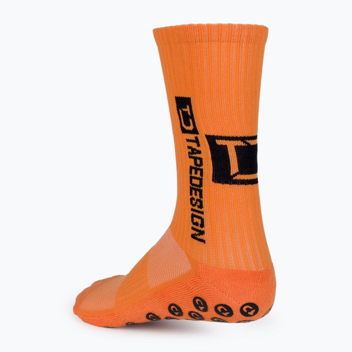 Tapedesign αντιολισθητικές κάλτσες ποδοσφαίρου πορτοκαλί 2
