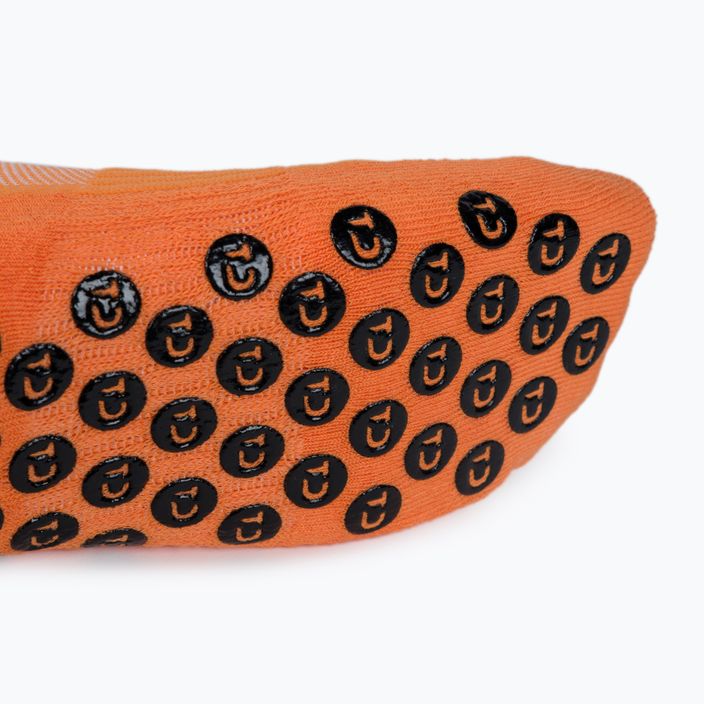 Tapedesign αντιολισθητικές κάλτσες ποδοσφαίρου πορτοκαλί 4