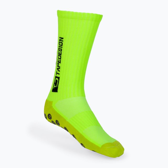 Tapedesign αντιολισθητικές κάλτσες ποδοσφαίρου κίτρινες