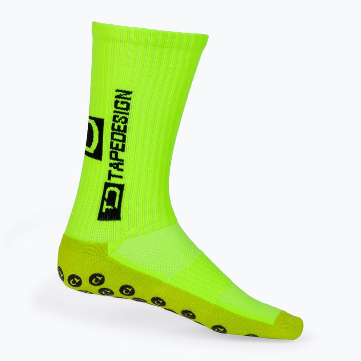 Tapedesign αντιολισθητικές κάλτσες ποδοσφαίρου κίτρινες 2