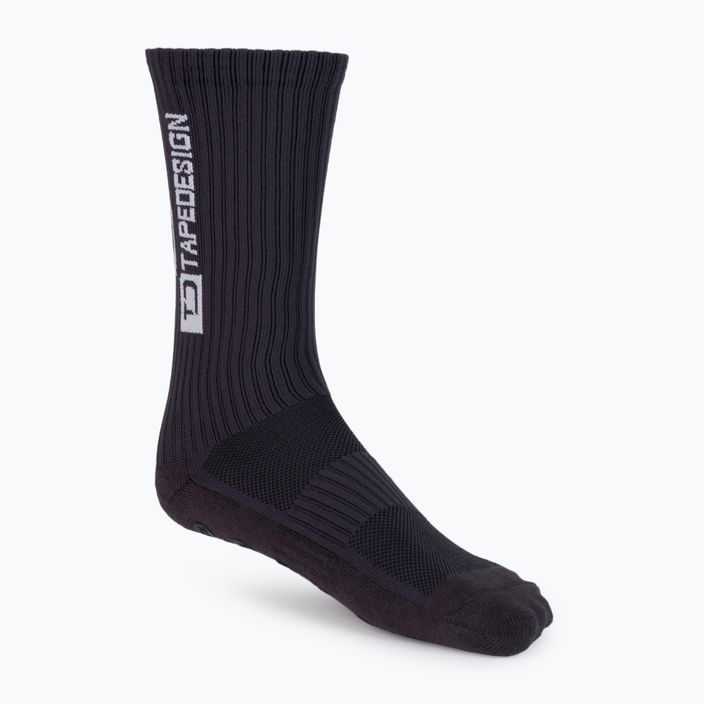 Ανδρικές κάλτσες ποδοσφαίρου Tapedesign αντιολισθητικές γκρι