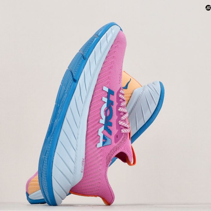 Γυναικεία παπούτσια τρεξίματος HOKA Carbon X 3 cyclamen/impala 11