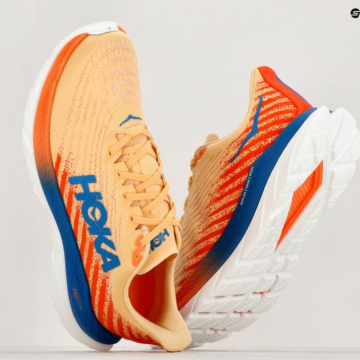 HOKA Mach 5 impala/vibrant orange ανδρικά παπούτσια για τρέξιμο 9