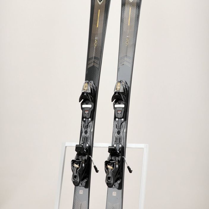 Γυναικείο σκι κατάβασης Rossignol Nova 8 + XP11 δέστρες σκούρο γκρι/χρυσό 8