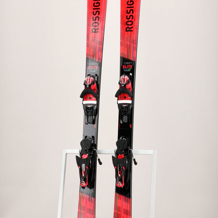 Rossignol Hero Elite MT TI CAM K σκι κατάβασης + δέστρες SPX12 μαύρο/κόκκινο 8