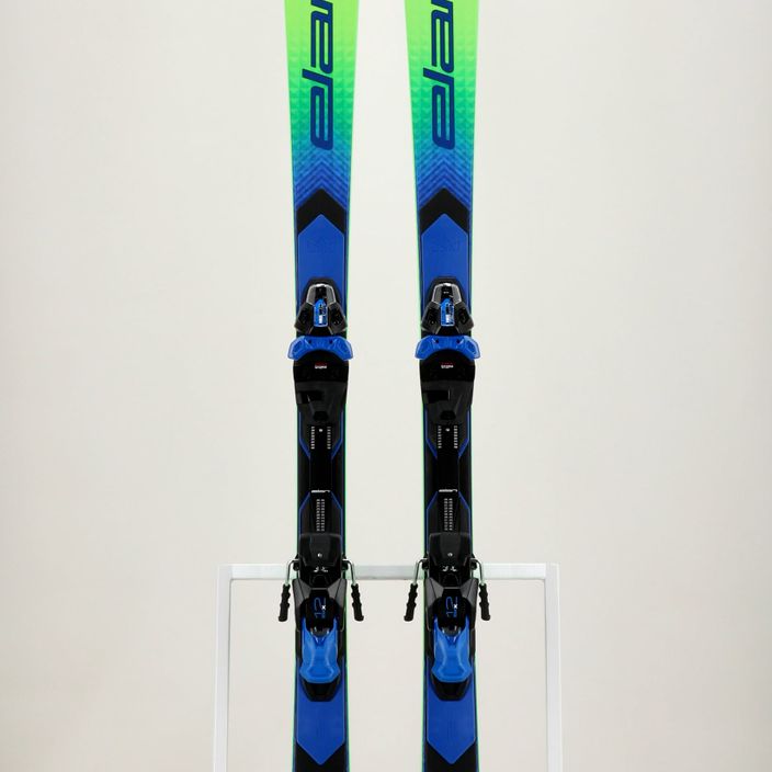 Elan Ace SLX Fusion + EMX 12 σκι κατάβασης πράσινο-μπλε AAKHRD21 14