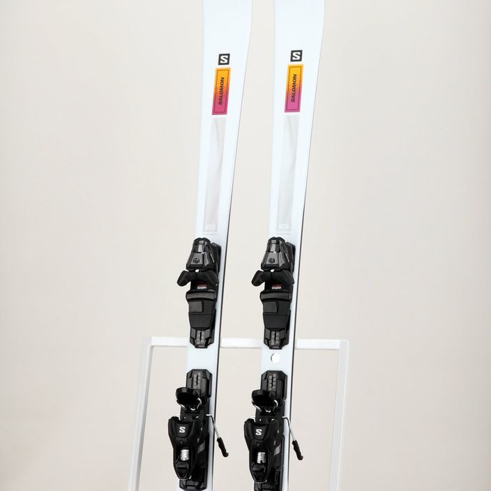 Γυναικεία downhill σκι Salomon S/Max N°4 XT + M10 GW L8 λευκό/νεανό κουρκουμά/πράσινο 10
