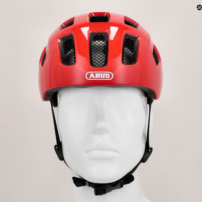 ABUS Παιδικό κράνος ποδηλάτου Youn-I 2.0 κόκκινο χρώμα 9