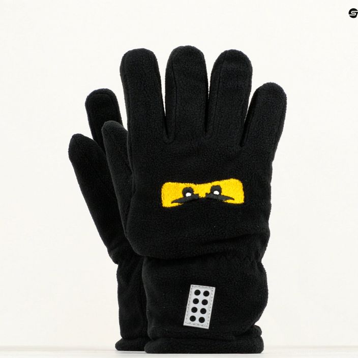 LEGO Lwasmus 600 παιδικά γάντια πεζοπορίας μαύρα 11010214 7