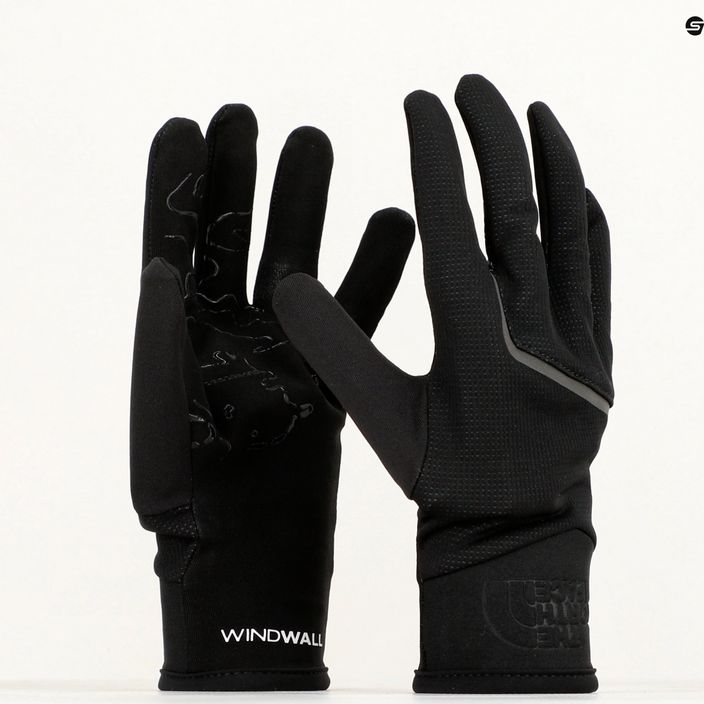 Γυναικεία γάντια πεζοπορίας The North Face Etip Closefit μαύρο 12