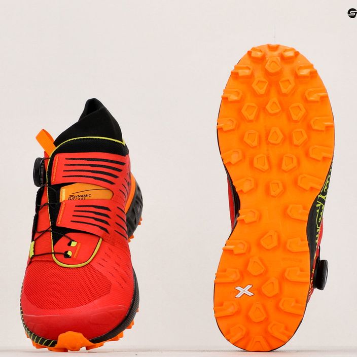La Sportiva ανδρικά παπούτσια για τρέξιμο Cyclone sunset/lime punch 10