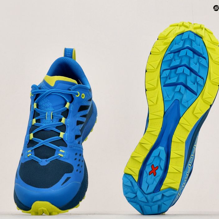 Ανδρικό παπούτσι La Sportiva Jackal II electric blue/lime punch running shoe 10
