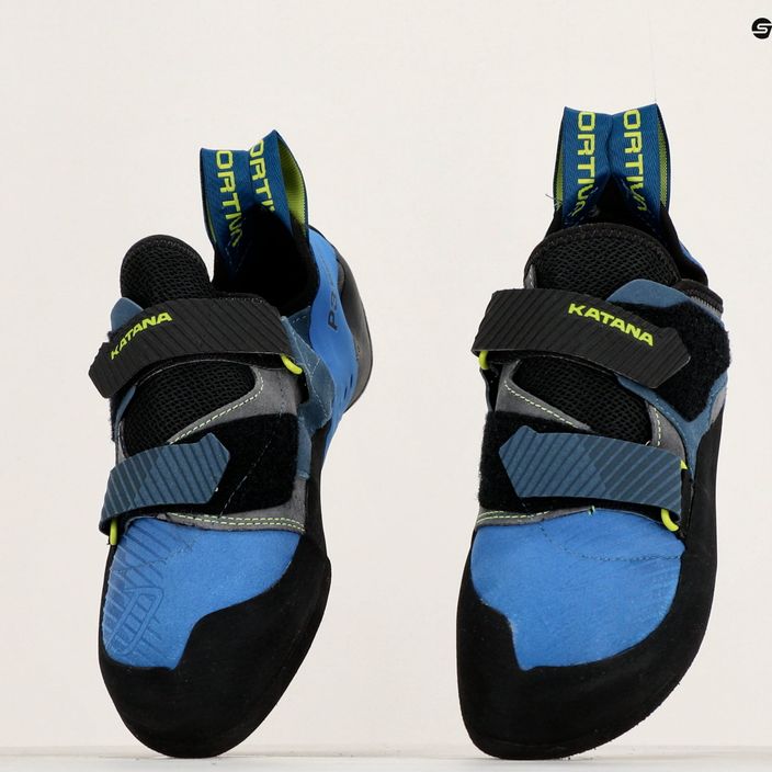 Ανδρικά παπούτσια αναρρίχησης La Sportiva Katana electric blue/lime punch 10