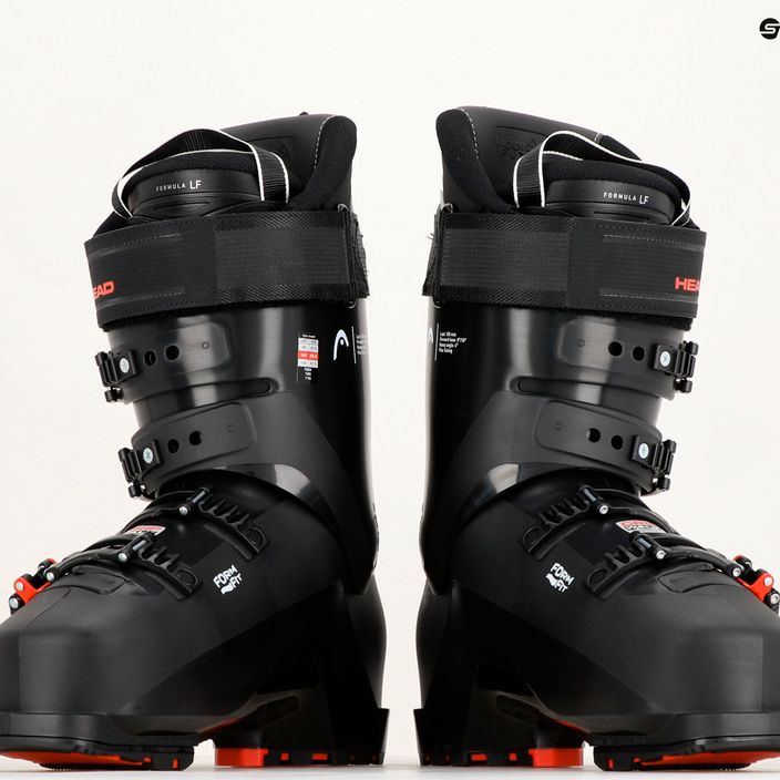 Ανδρικές μπότες σκι HEAD Formula 110 GW μαύρο/κόκκινο 7