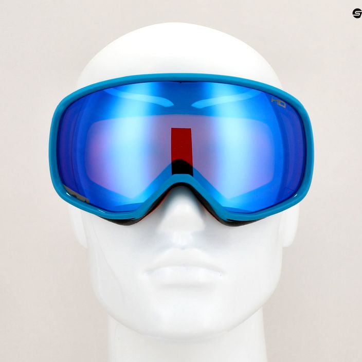 Atomic Revent HD γαλαζοπράσινα μπλε/μπλε γυαλιά σκι 8