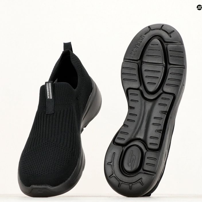 SKECHERS γυναικεία παπούτσια Go Walk Arch Fit Iconic μαύρο 10