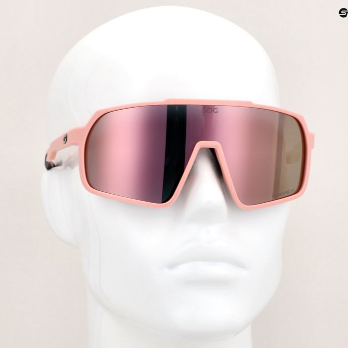 GOG Okeanos ματ γυαλιά ηλίου σε ροζ/μαύρο/πολυχρωματικό ροζ χρώμα 10