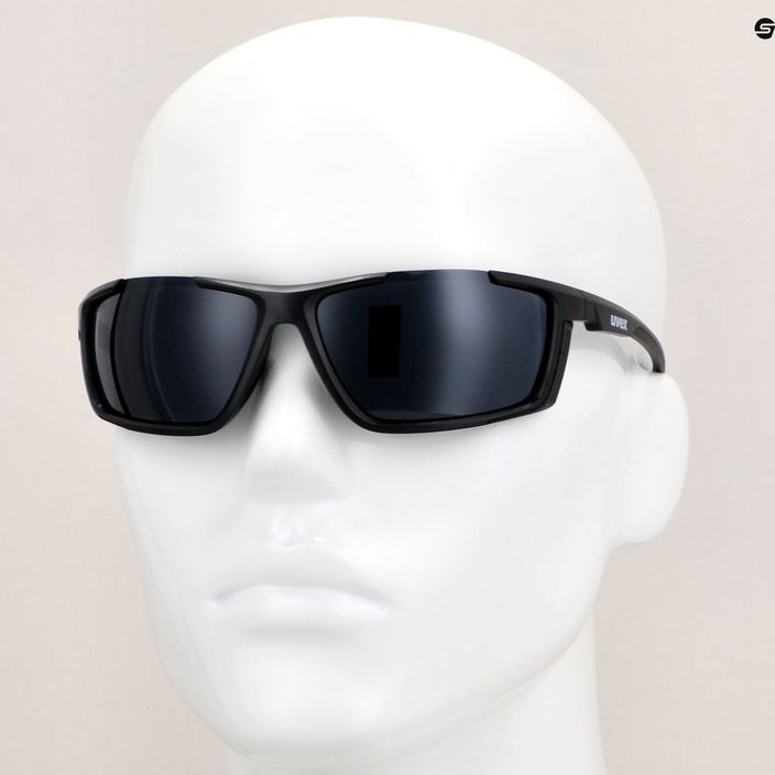 UVEX Sportstyle 310 μαύρα ματ γυαλιά ηλίου 11