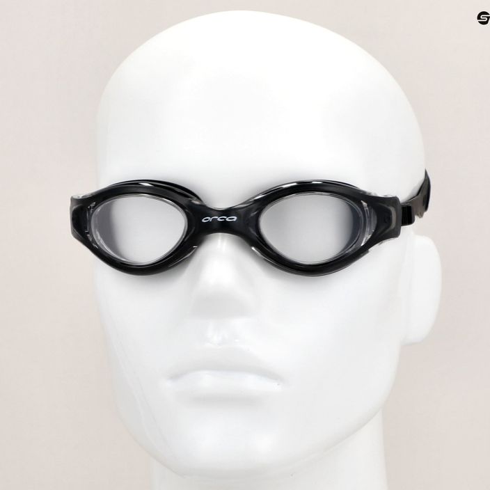 Orca Killa Vision καθαρά μαύρα γυαλιά κολύμβησης 3