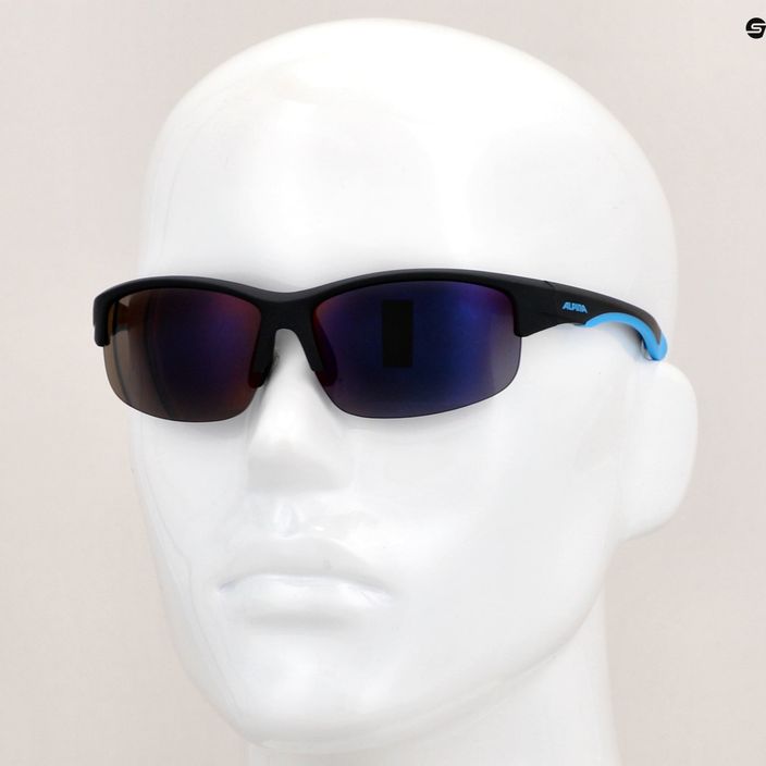 Παιδικά γυαλιά ηλίου Alpina Junior Flexxy Youth HR μαύρο μπλε ματ/μπλε καθρέφτης 7