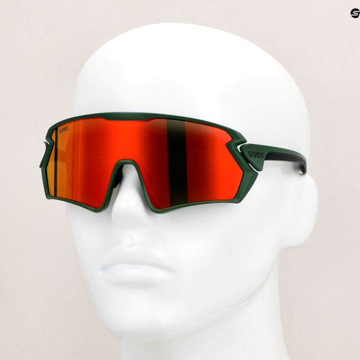 Γυαλιά ηλίου UVEX Sportstyle 231 forest mat/κόκκινο καθρέφτη 6