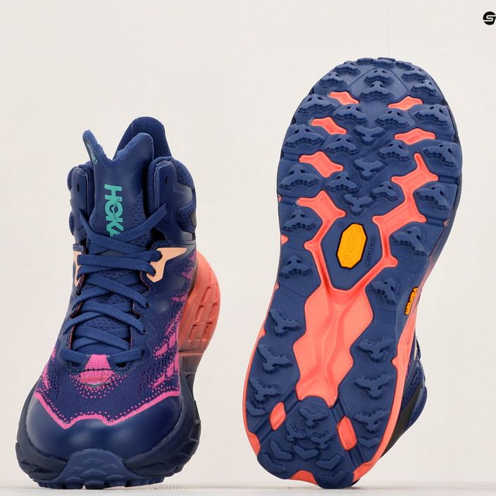 Γυναικεία παπούτσια για τρέξιμο HOKA Speedgoat 5 Mid GTX bellwether blue/camellia 11