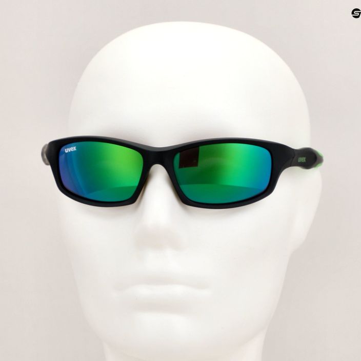 UVEX παιδικά γυαλιά ηλίου Sportstyle 507 πράσινος καθρέφτης 12