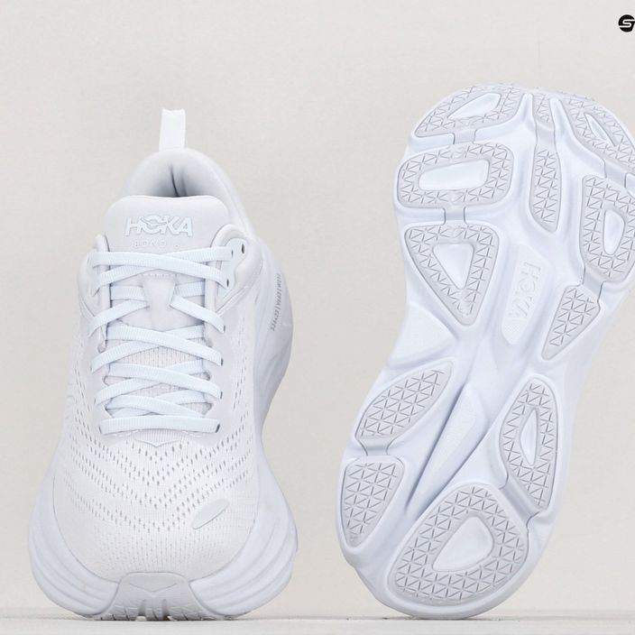 Γυναικεία παπούτσια για τρέξιμο HOKA Bondi 8 λευκό/λευκό 21