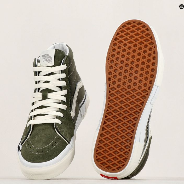 Vans SK8-Hi Reconstruct olive camo παπούτσια 10