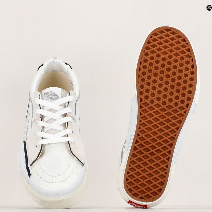 Vans SK8-Low Reconstruct παπούτσια true white 10