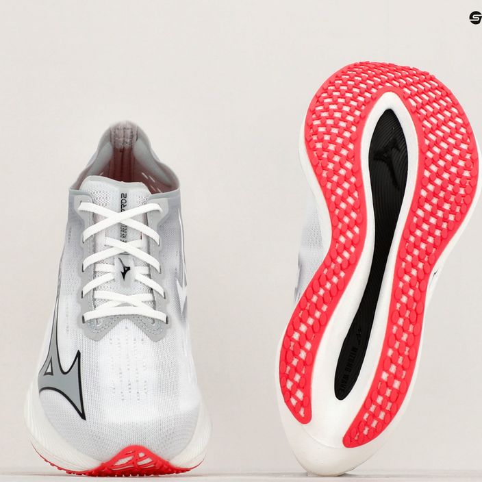 Ανδρικά αθλητικά παπούτσια τρεξίματος Mizuno Wave Rebellion Pro 2 λευκό/χαρτομίχλη/καγιέν 10