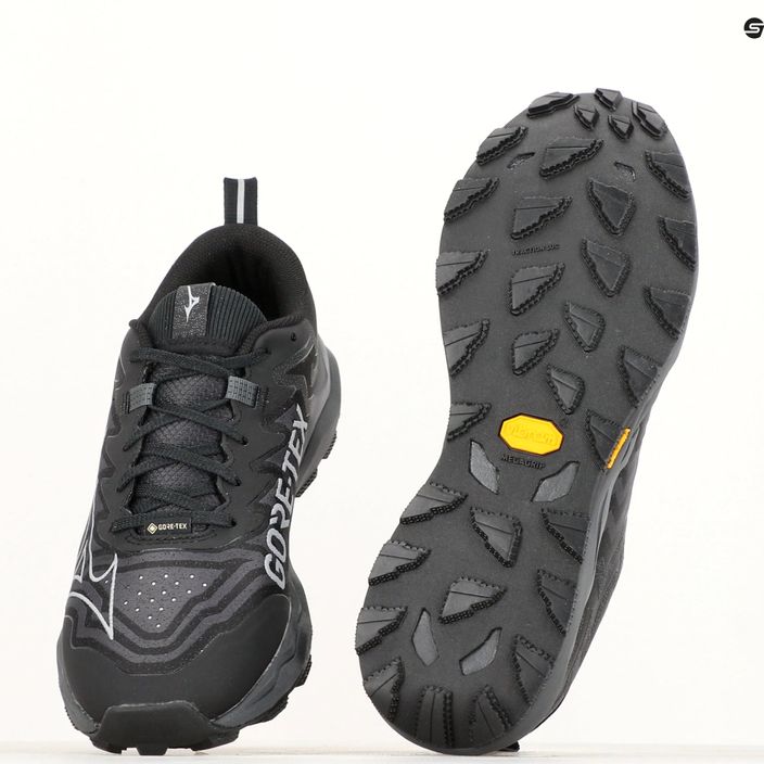 Ανδρικά αθλητικά παπούτσια τρεξίματος Mizuno Wave Daichi 8 GTX ebony/ultimate gray/black 9